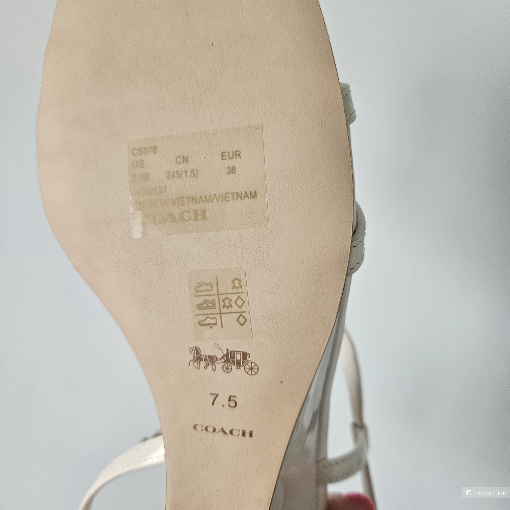 Босоножки Coach 7,5 M (37-38)