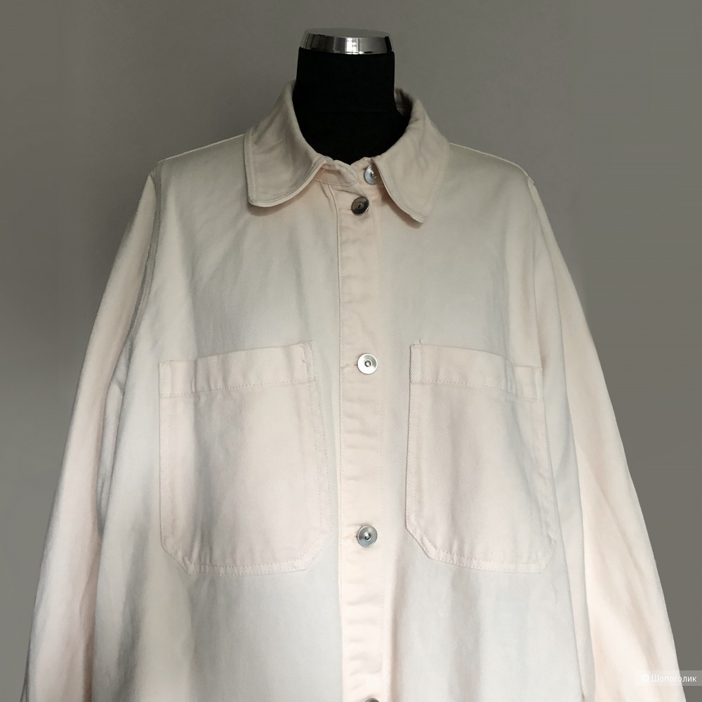 Джинсовая куртка-рубашка H&M L (48-50-52)