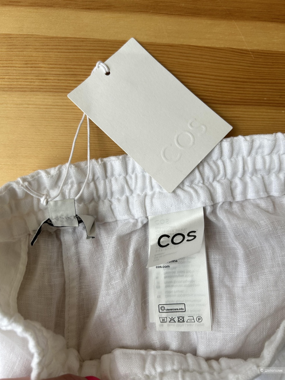 Льняные шорты COS р. S