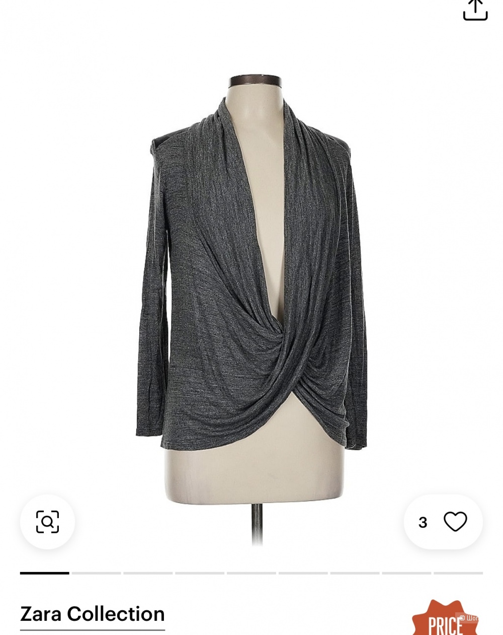Блузка Zara размер -S,M