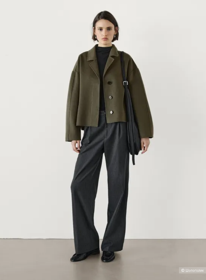 Короткое пальто Massimo Dutti M