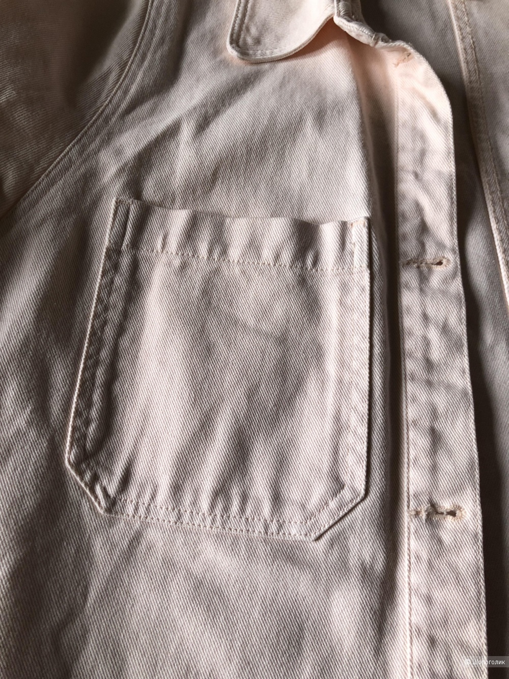 Джинсовая куртка-рубашка H&M L (48-50-52)
