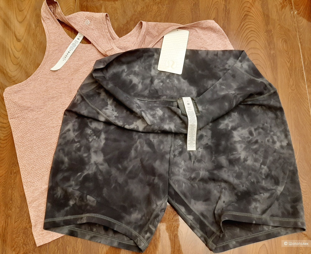 Шорты для йоги Lululemon 4XL и майка в подарок
