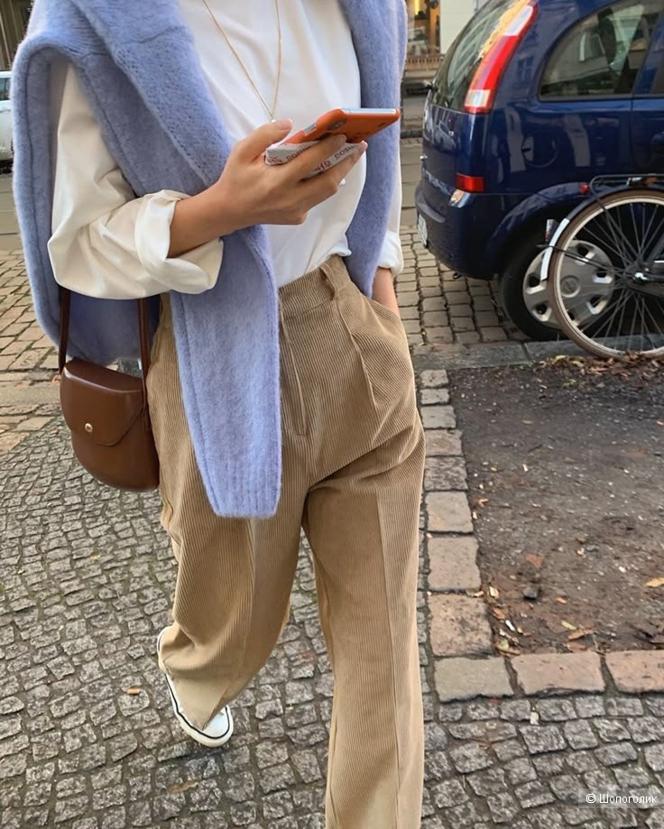 Вельветовые брюки Uniqlo/48