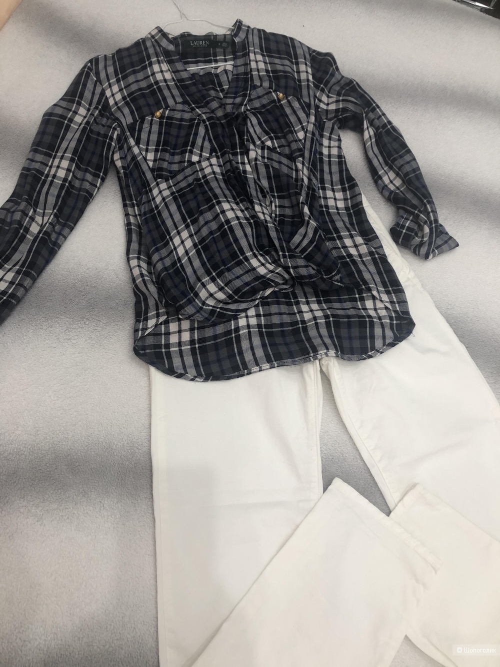 Комплект Рубашка Ralph Lauren/ брюки Jbrand XS