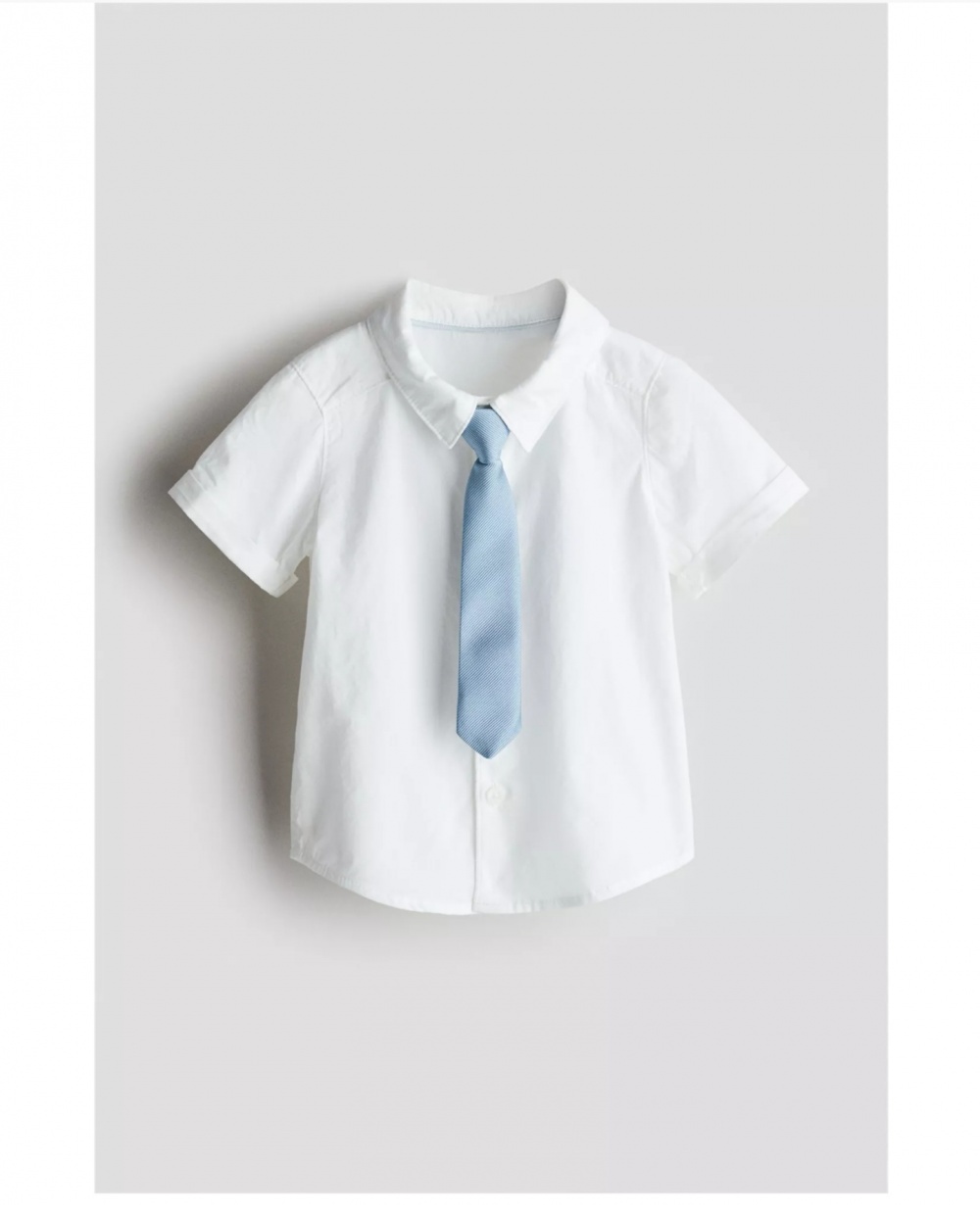 Рубашка с галстуком H&M 92