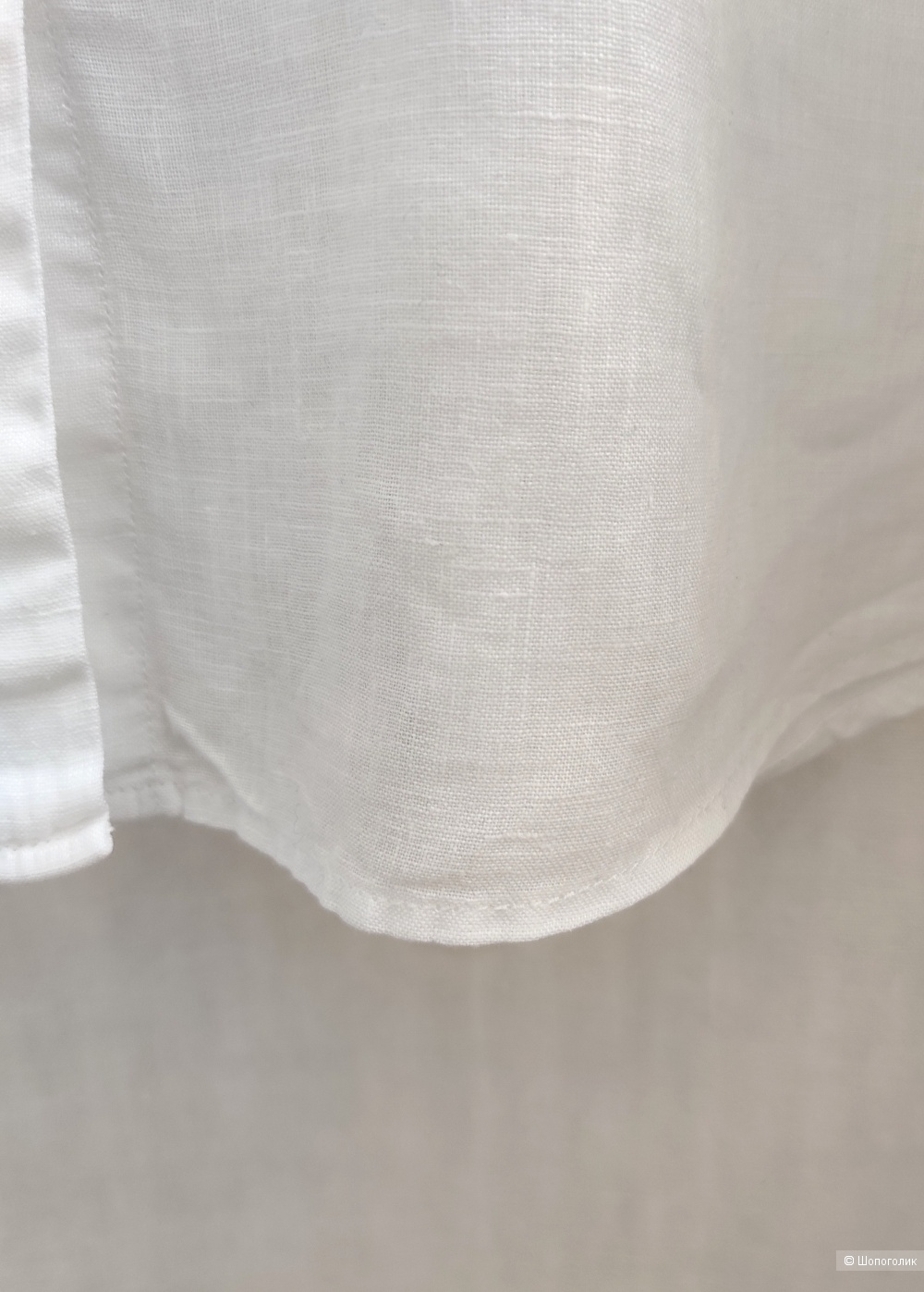Льняная рубашка uniqlo, размер S.