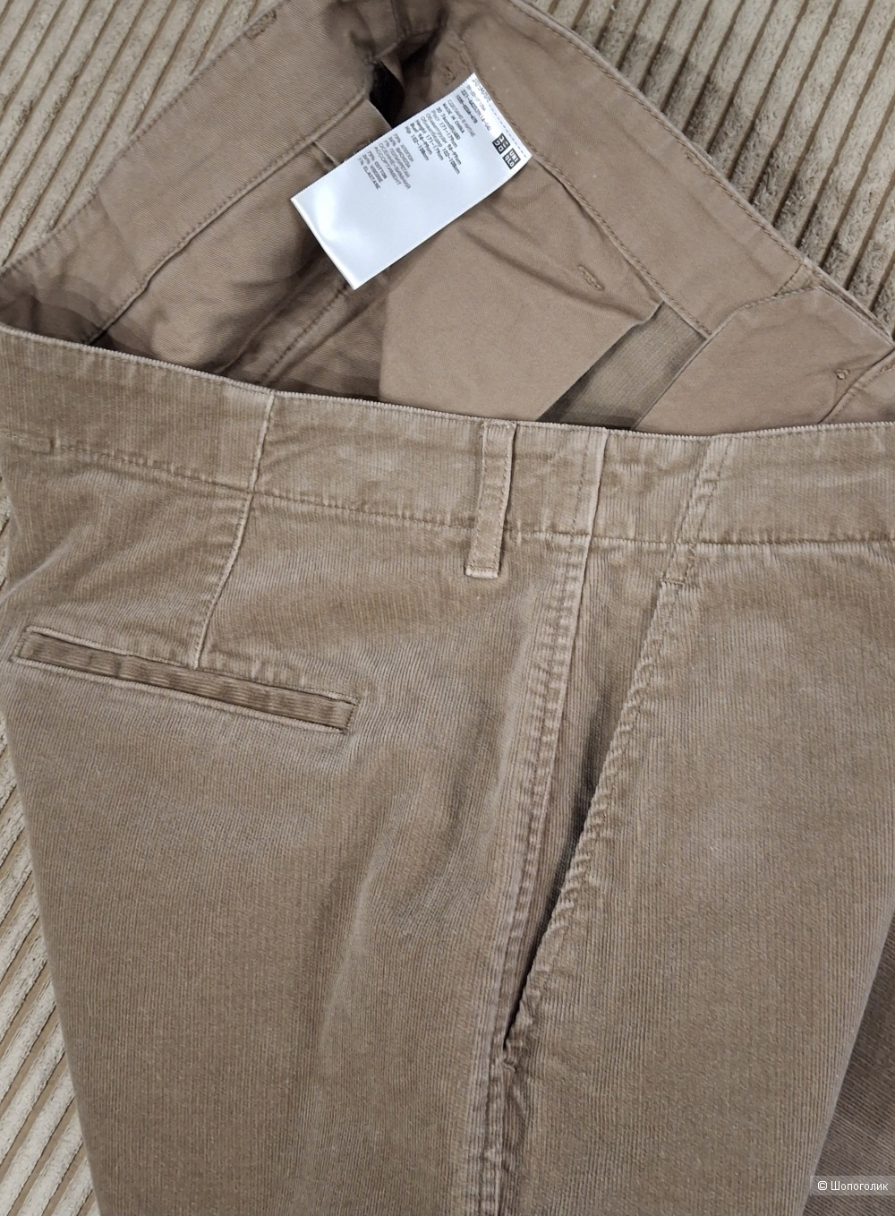 Вельветовые брюки Uniqlo/48