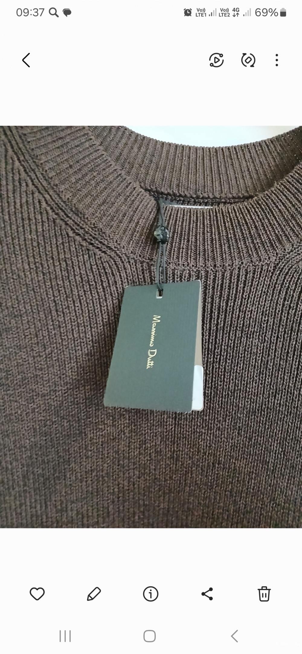 Джемпер Massimo dutti р.s