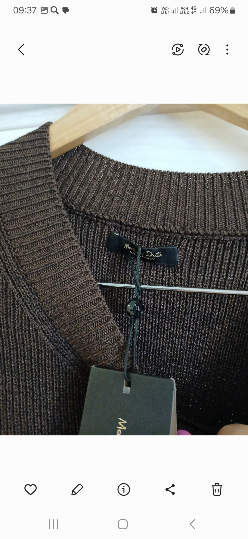 Джемпер Massimo dutti р.s