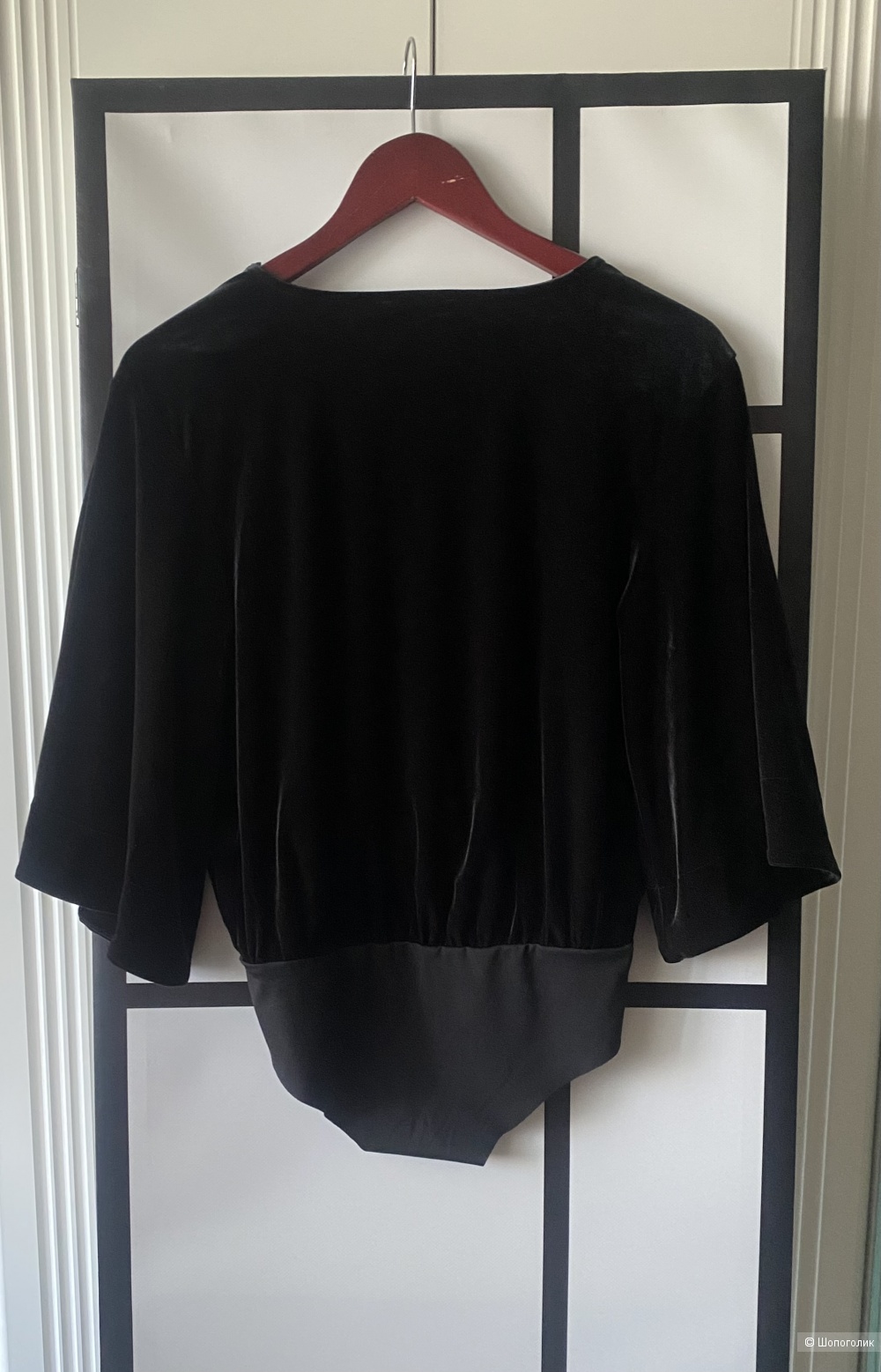 Бархатное боди, ZARA, 44-46