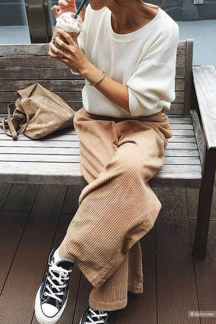 Вельветовые брюки Benetton/48-50