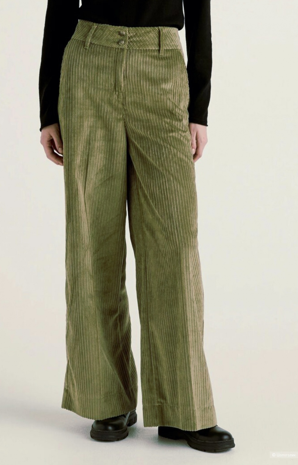 Вельветовые брюки Benetton/48-50