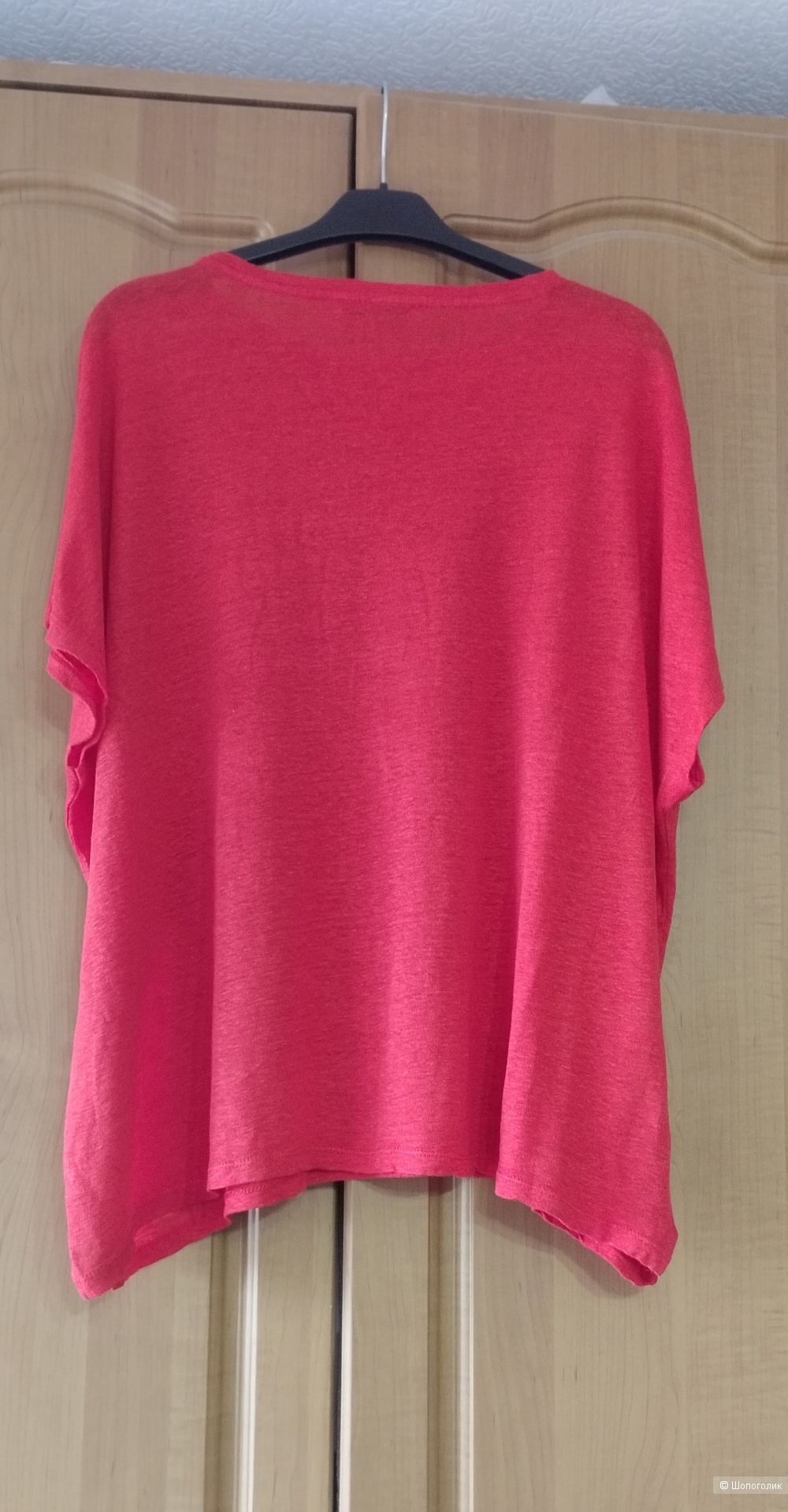Льняная футболка MNG, L (до 56р)