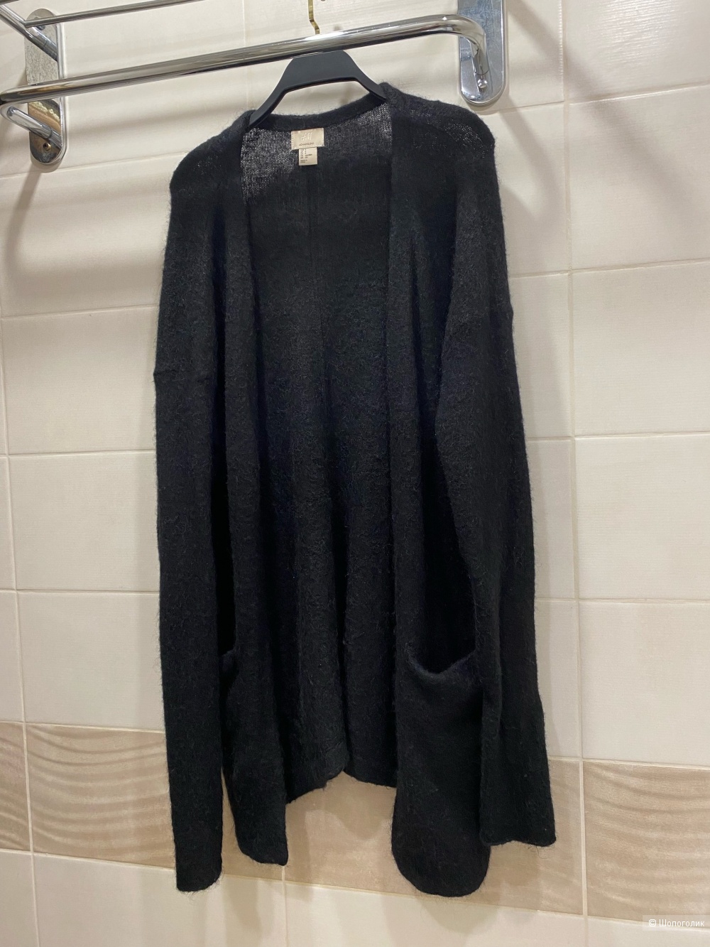 Кардиган H&M Mohair Blend.Размер Евр.S.Оверсайз.