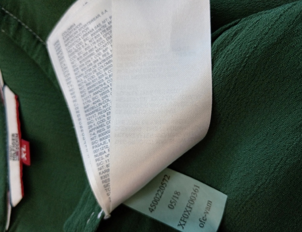 Блузка Tommy Hilfiger размер XL