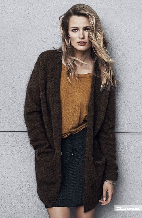 Кардиган H&M Mohair Blend.Размер Евр.S.Оверсайз.