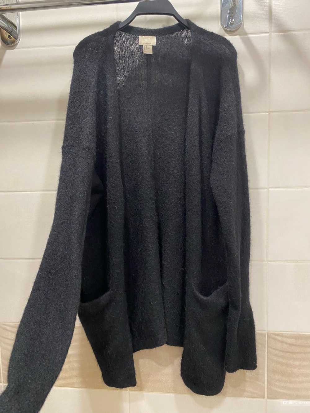 Кардиган H&M Mohair Blend.Размер Евр.S.Оверсайз.