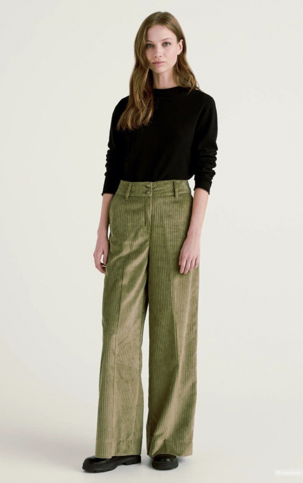 Вельветовые брюки Benetton/48-50
