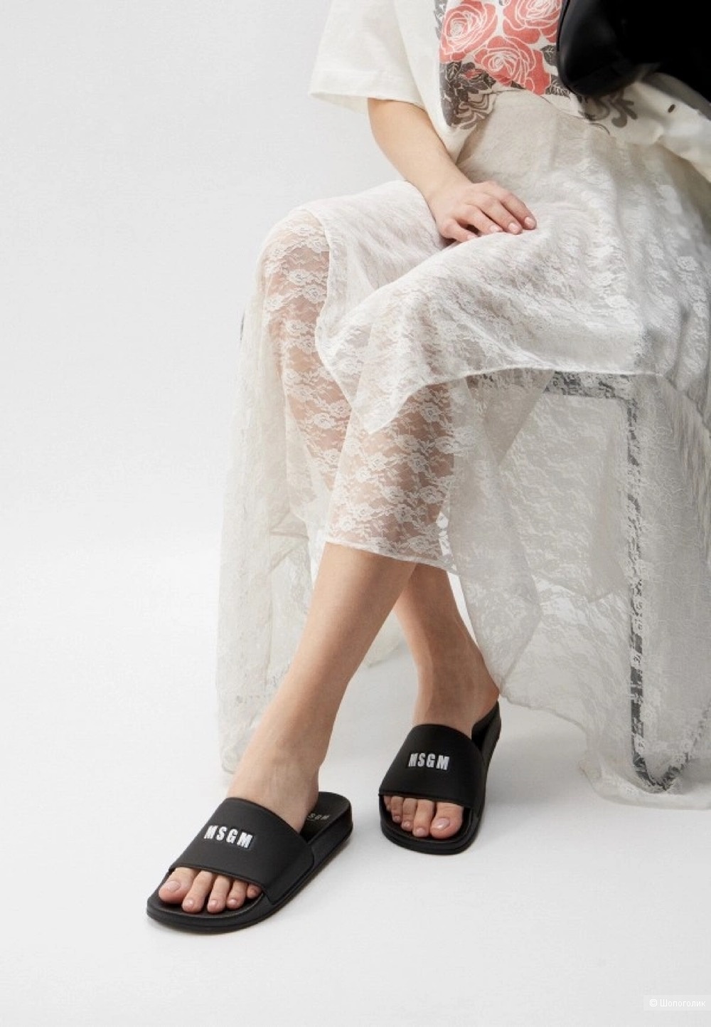 Шлёпки MSGM, размер 37 (23,5 см)