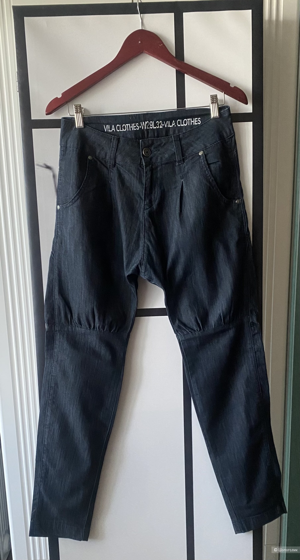 Джинсы с мотней VILA CLOTHES, 44-46