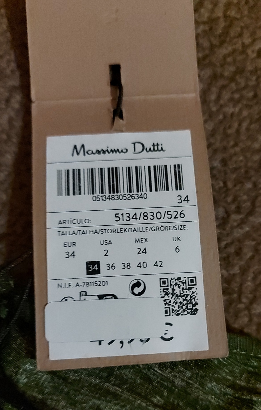 Топ/майка Massimo dutti, xs-s