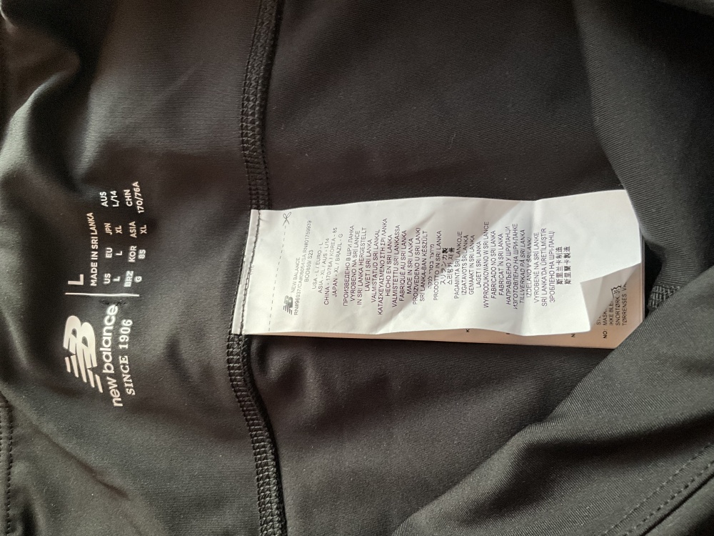 Тайтсы для спорта, new balance, р. L