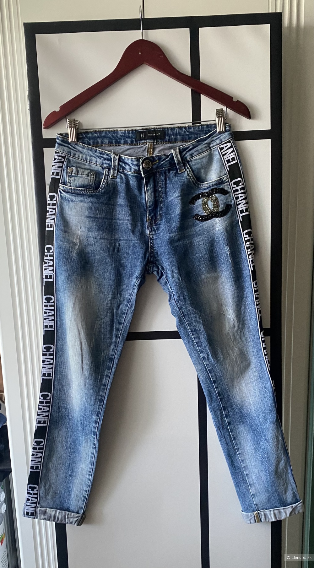 Джинсы CHANEL, разм. 44-46