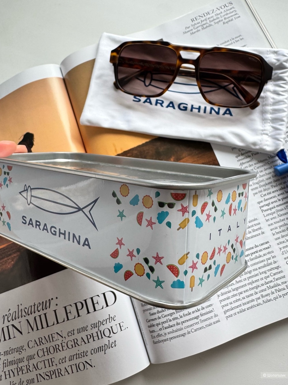 Солнцезащитные очки SARAGHINA Italy.