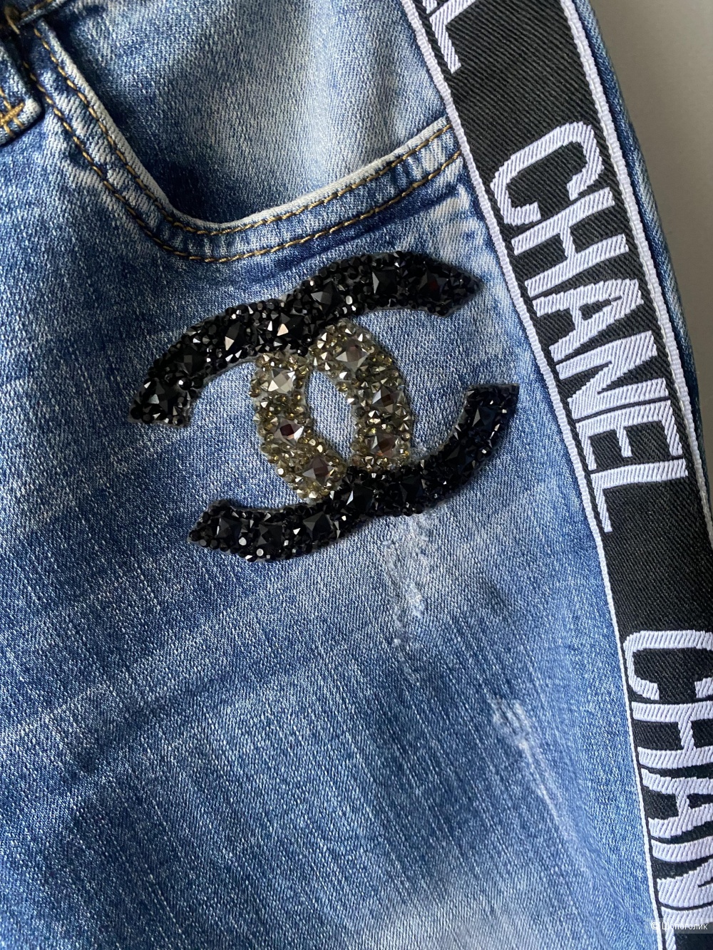 Джинсы CHANEL, разм. 44-46