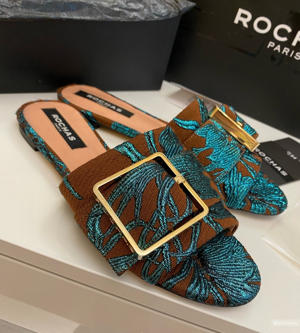 Мюли ROCHAS.Размер 36-37.