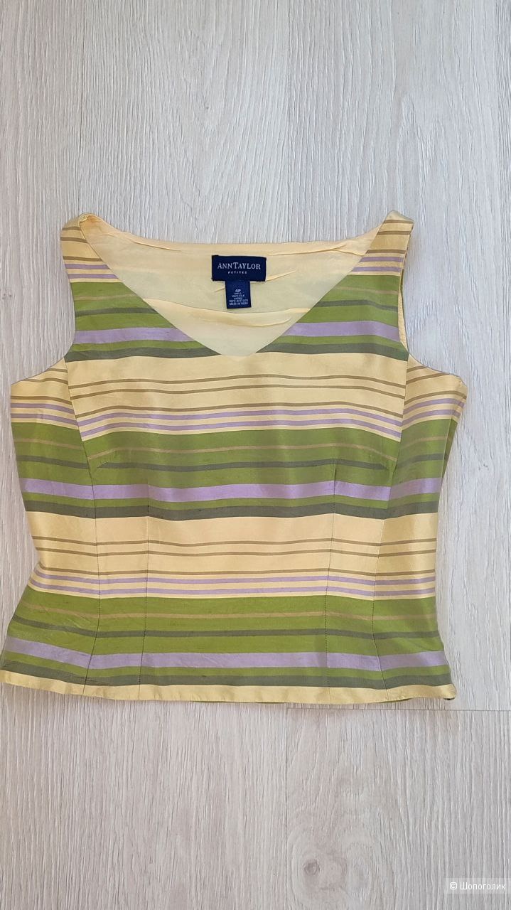 Топ 100% шелк от Ann Taylor, ХS
