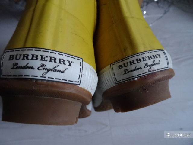Резиновые сапоги Burberry, размер 35-36