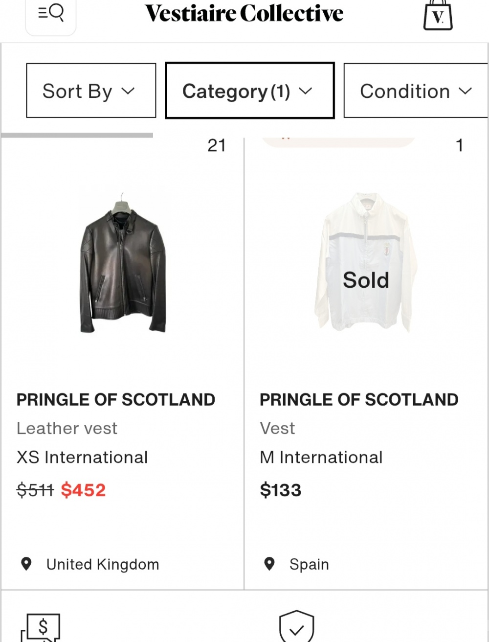 Куртка Pringle of Scotland, размер 46 48 (М,L)