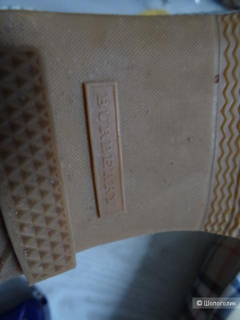 Резиновые сапоги Burberry, размер 35-36