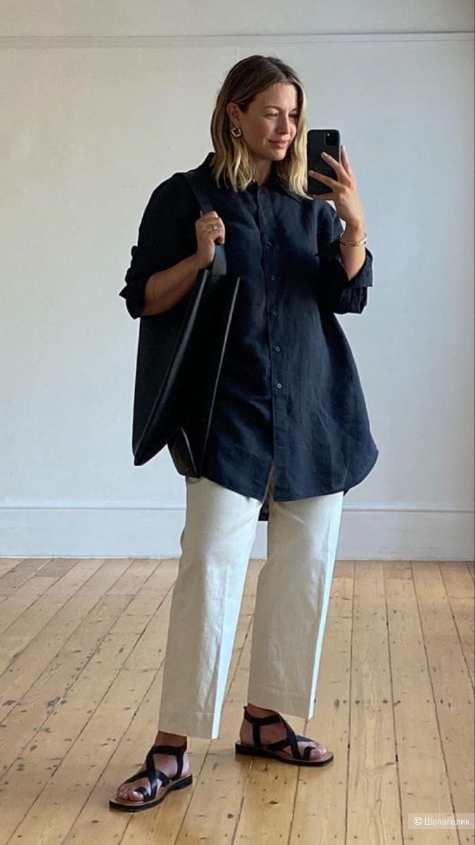 Новый льняной костюм H&M/L