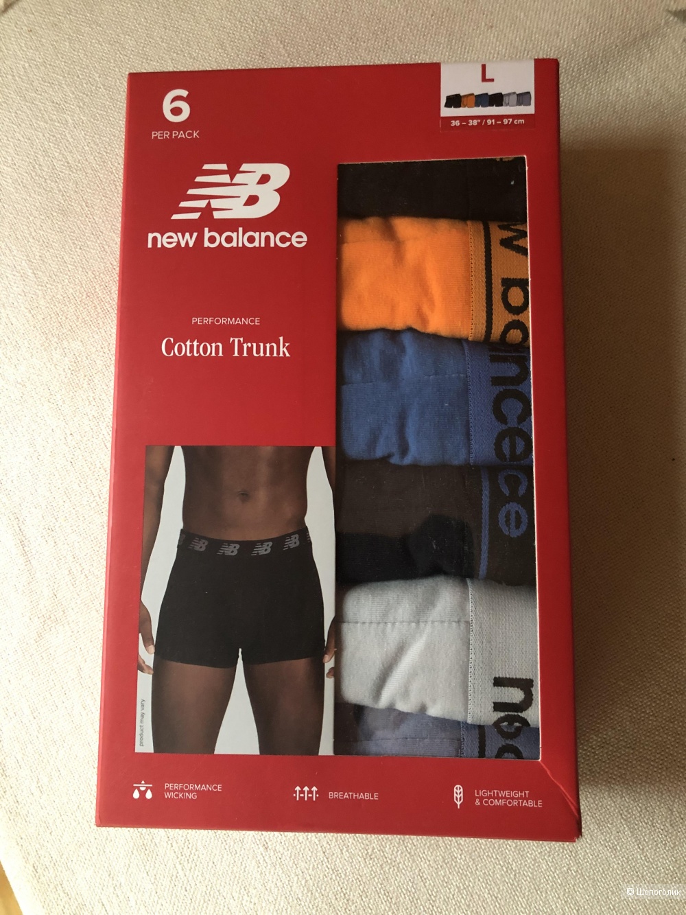 Мужские транки ( трусы) New Balance L