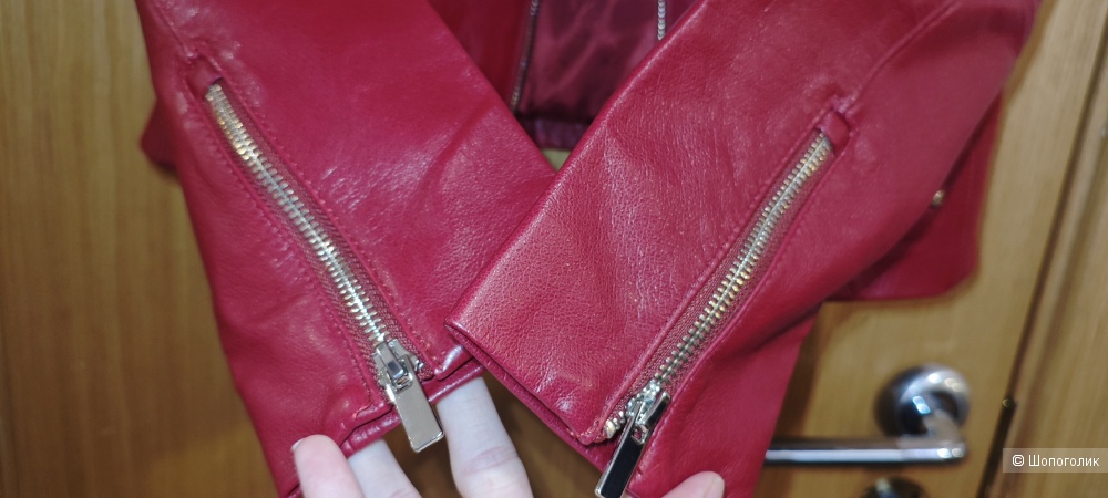 Vero moda куртка кожа S размер