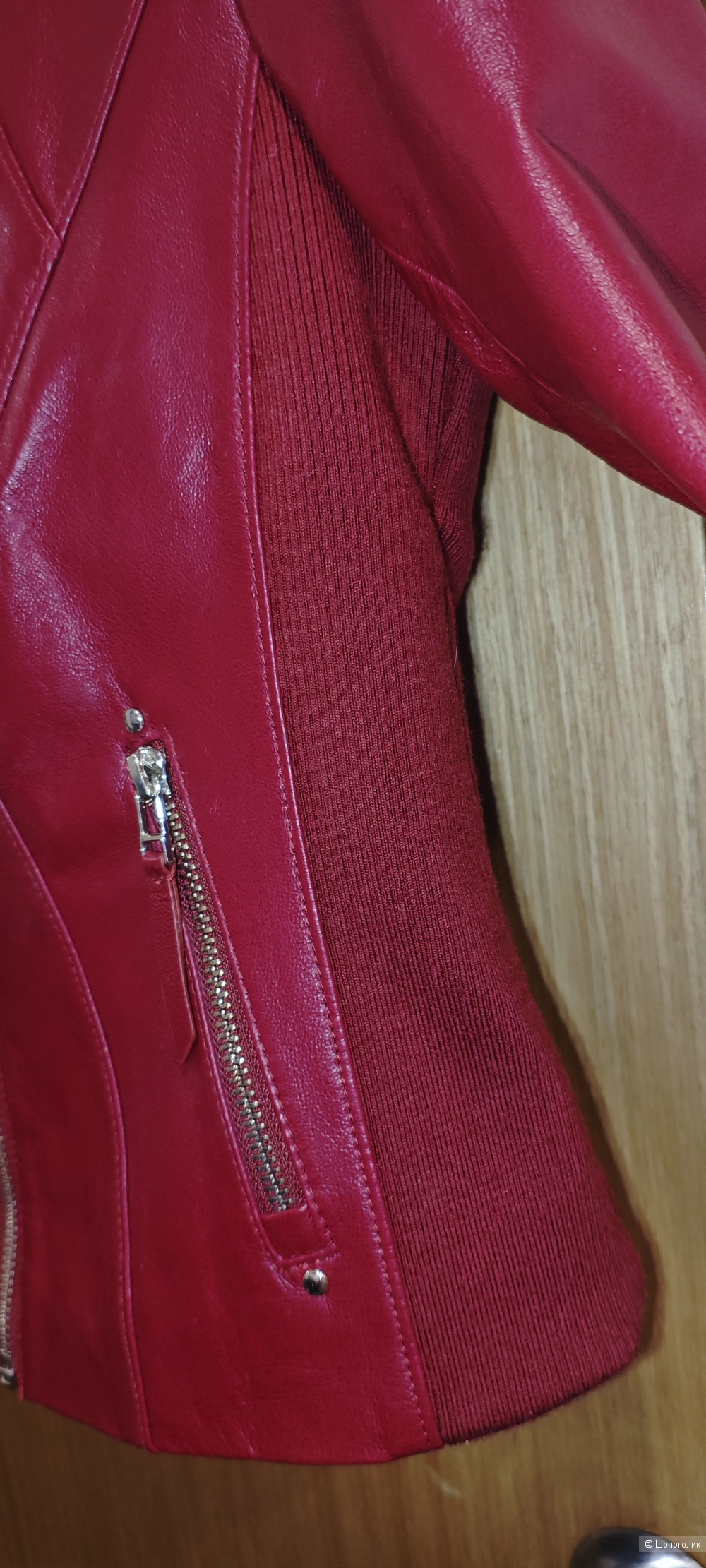 Vero moda куртка кожа S размер