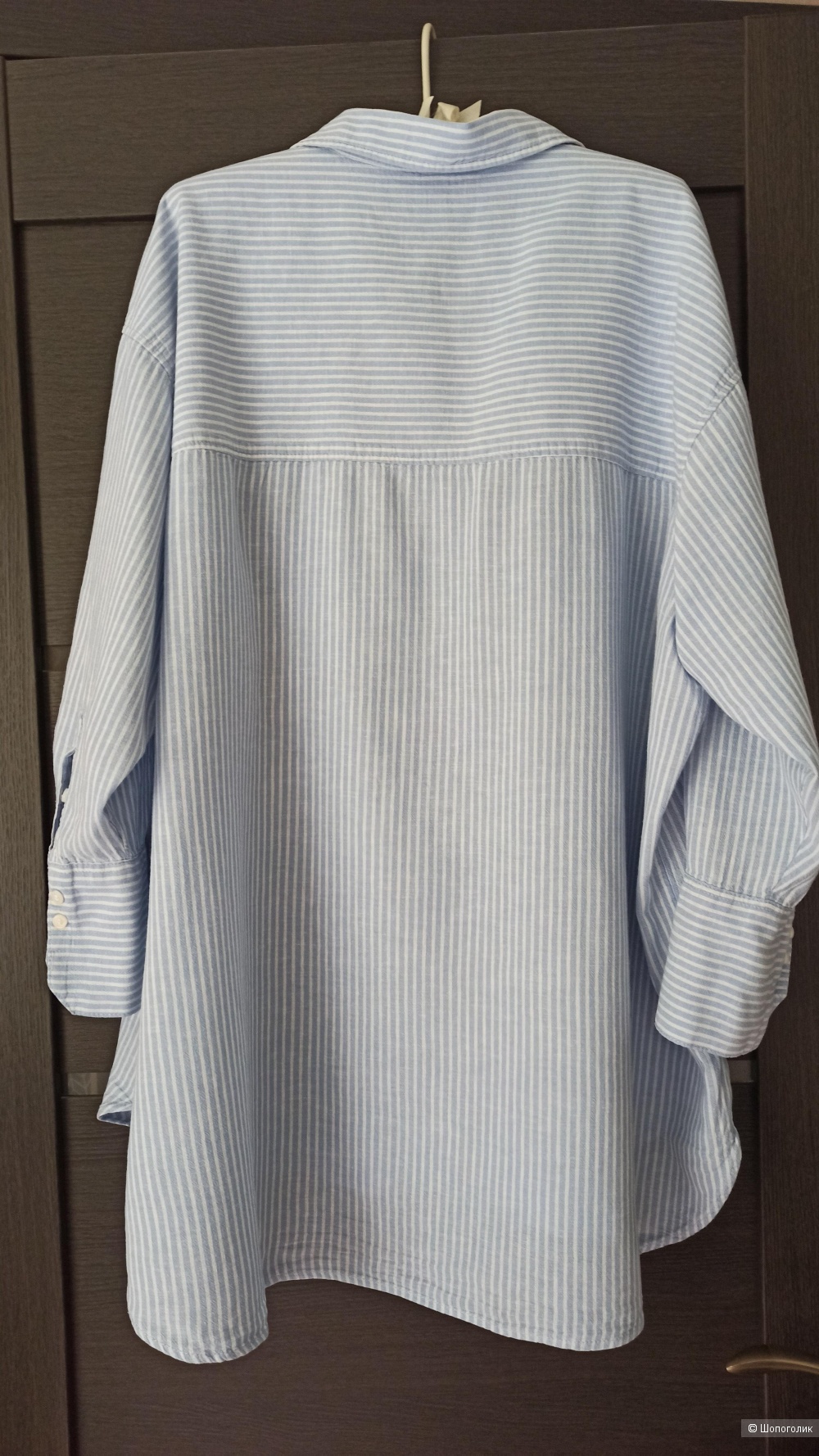 Рубашка H&M Linen blend, размер XL