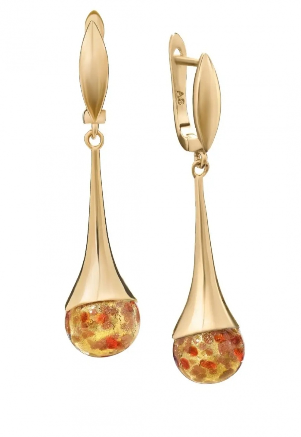 Серьги Bottega Murano размер one size