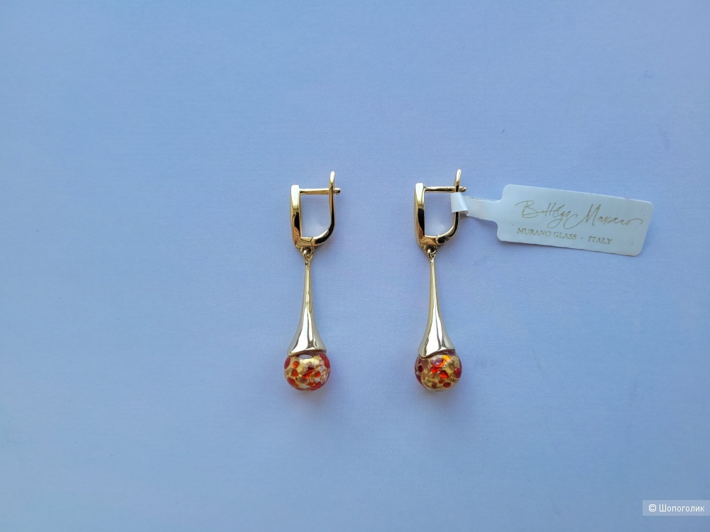 Серьги Bottega Murano размер one size