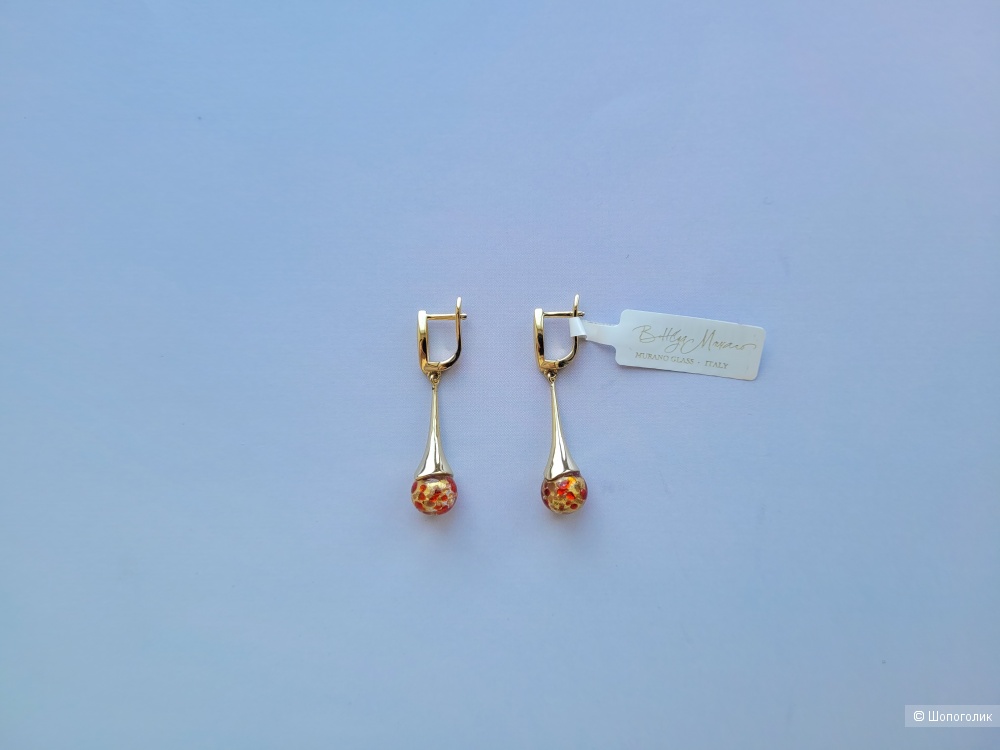 Серьги Bottega Murano размер one size