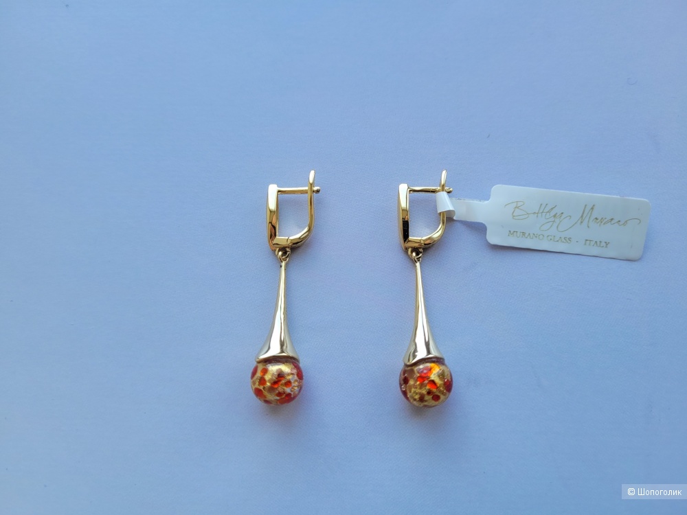 Серьги Bottega Murano размер one size