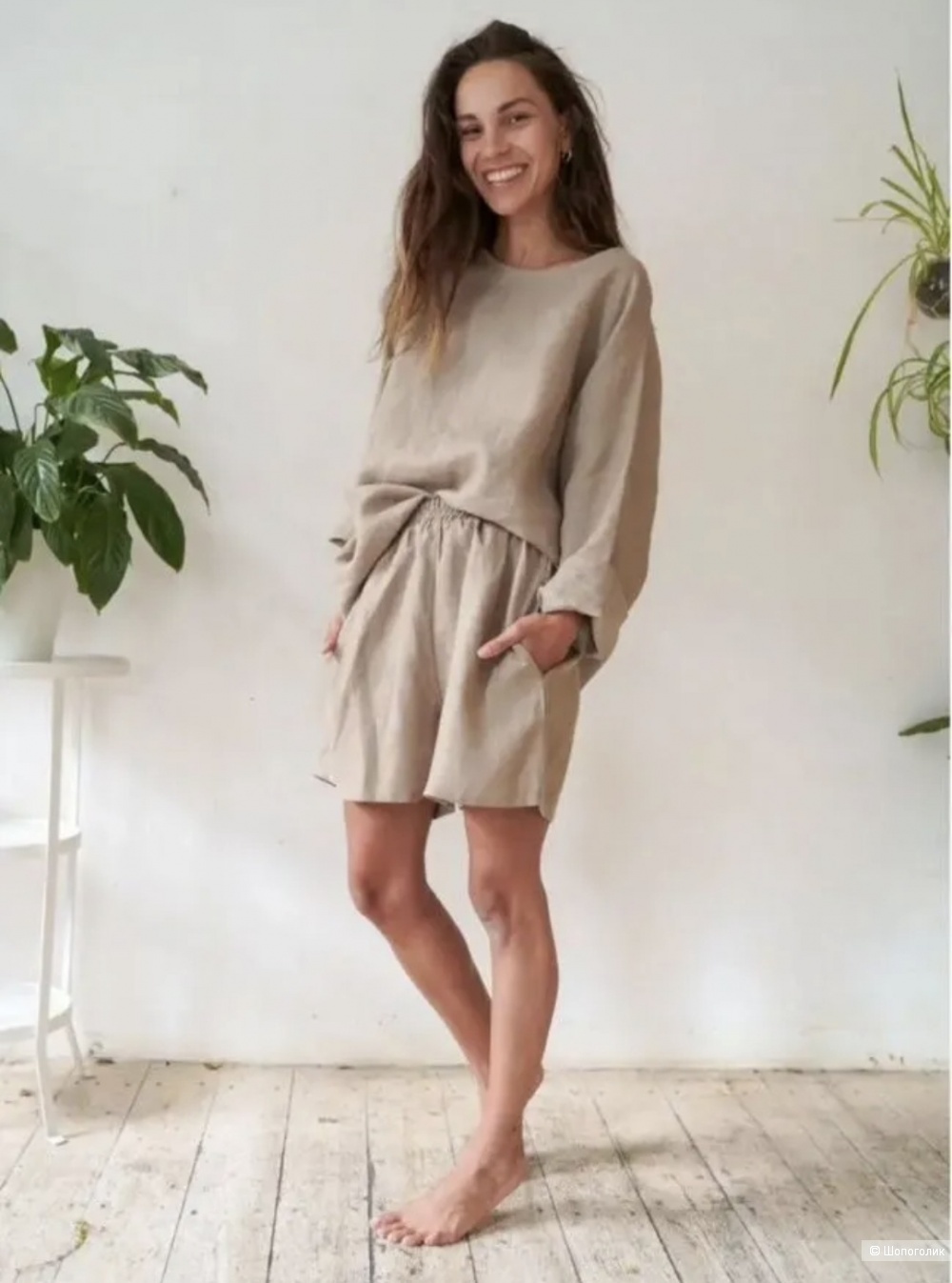 Льняной костюм Klein Purity/one size