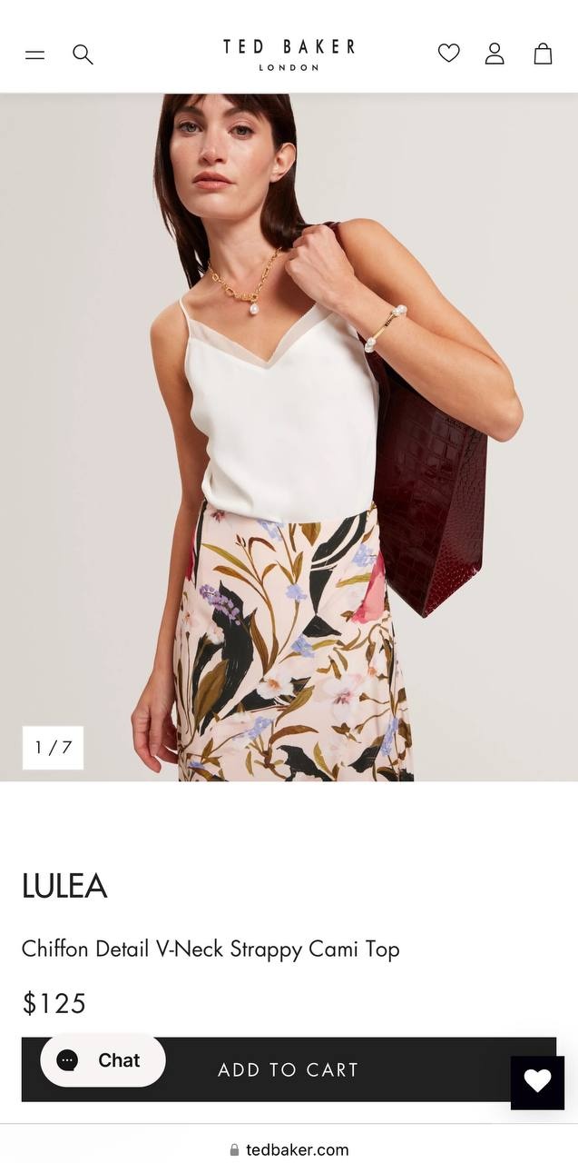 Топ Ted Baker, размер 42