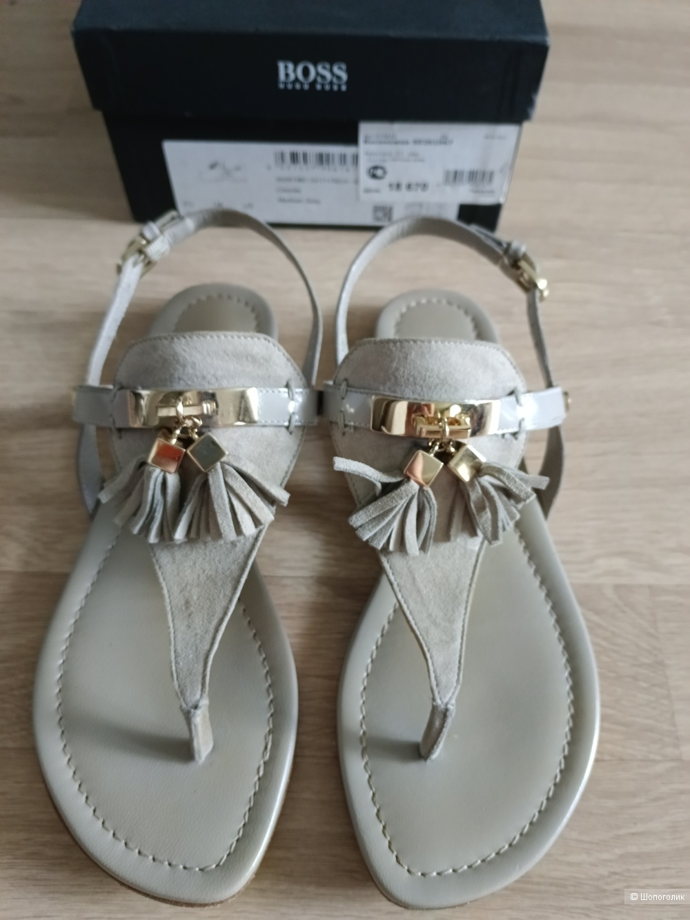 Сандали HUGO BOSS, р-р 37