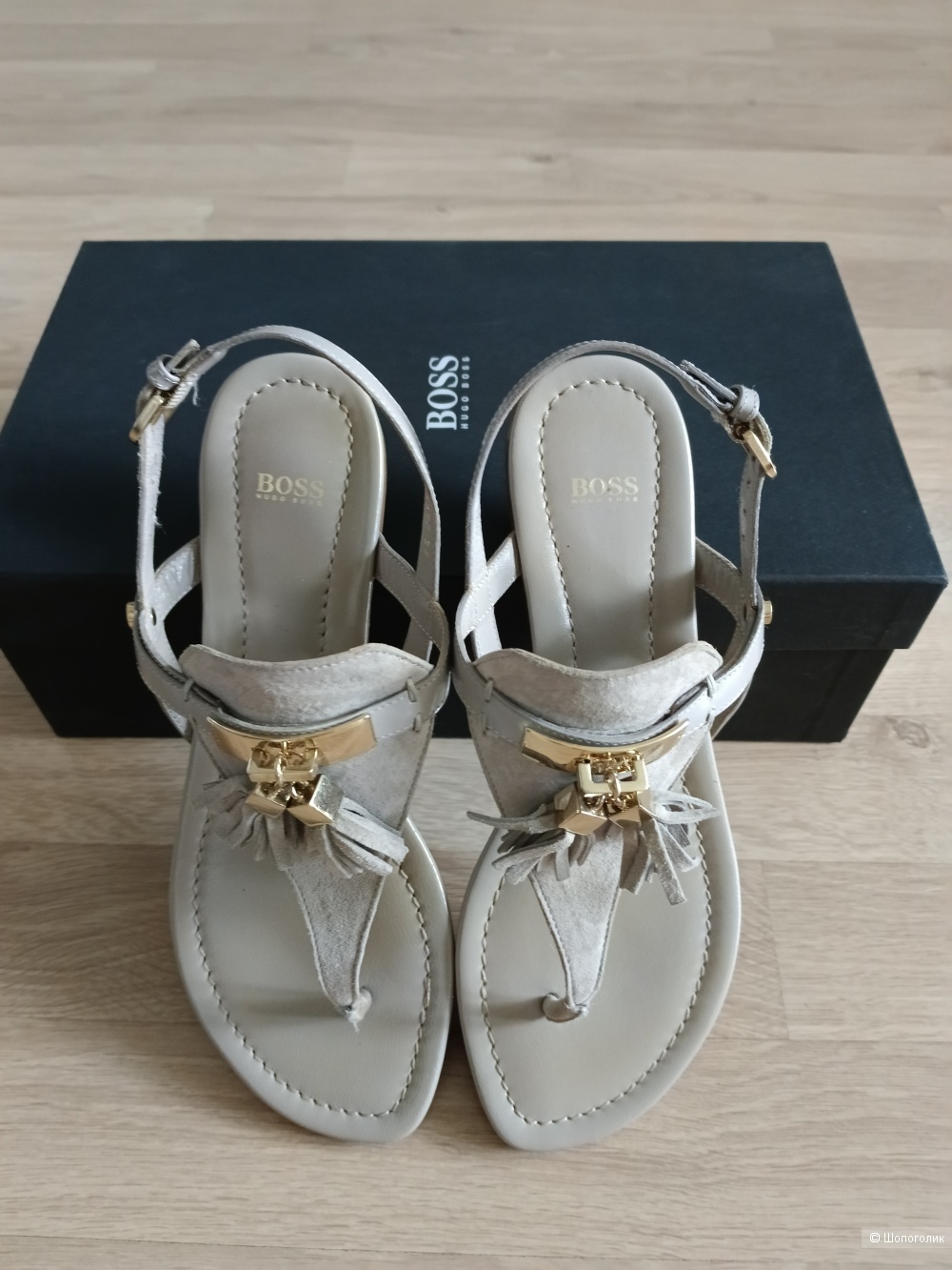 Сандали HUGO BOSS, р-р 37