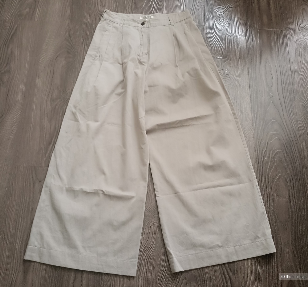 Max Mara широкие брюки р 44-46