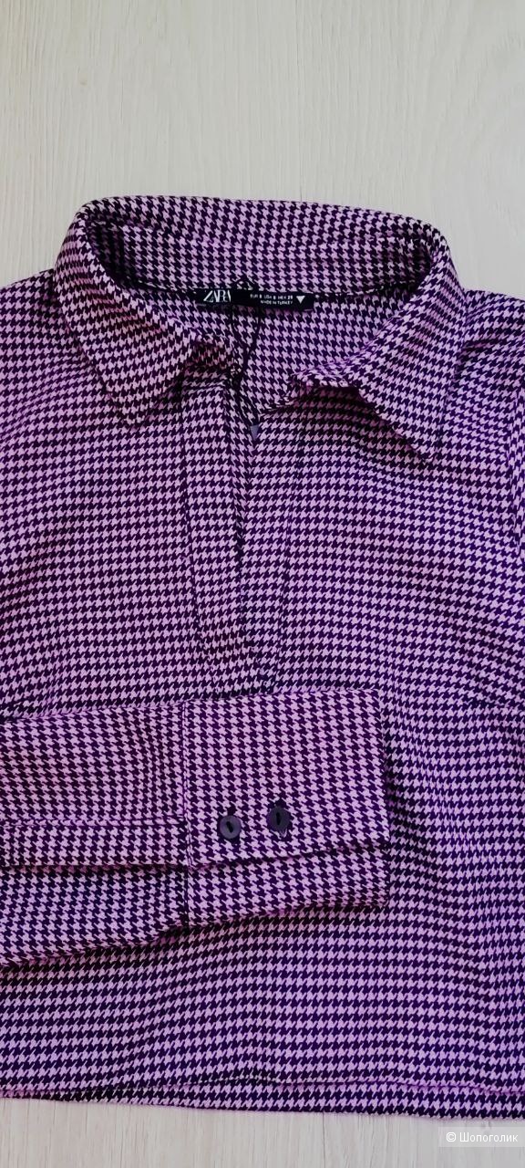 Кроп рубашка ZARA р. рос. 42-44